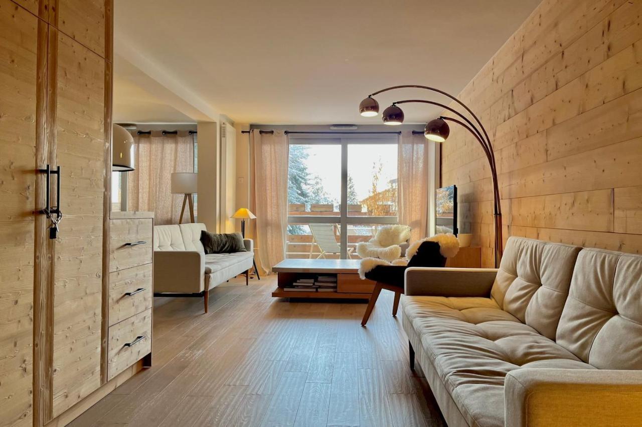 Modern Apt At The Foot Of The Slopes In Megeve Exterior photo